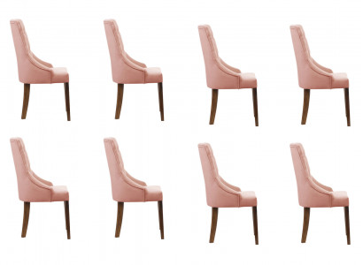 8x Chesterfield Sessel Lounge Club Polster Stuhl Stühle Sitz Garnitur Lehn Neu